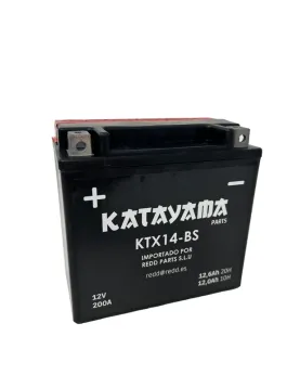 BATERIA DE MOTA = YTX14-BS C/ SIGOU INCLUIDO (KATAYAMA)