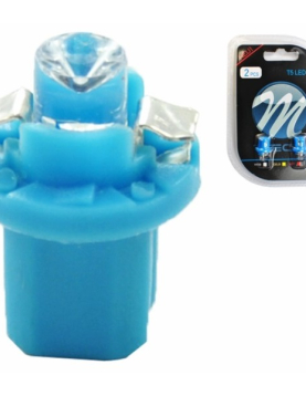 LAMPADAS LED SMD C/ CASQ. PLASTICO TABLIER AZUL