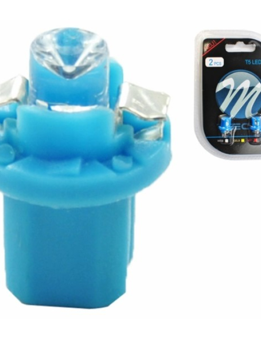 LAMPADAS LED SMD C/ CASQ. PLASTICO TABLIER AZUL