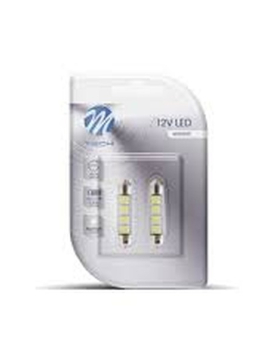 LAMPADAS LED SMD TUBOLAR 41mm CANBUS (M-TECH)