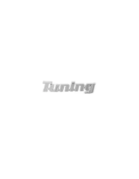 EMBLEMA TUNING CROMADO