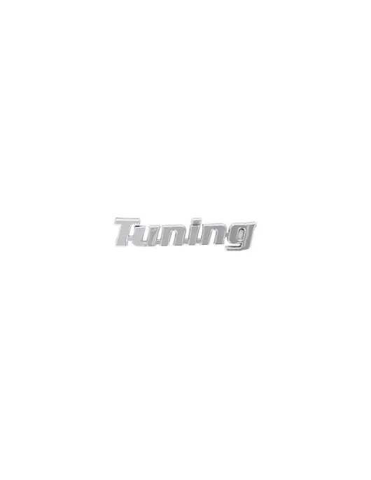 EMBLEMA TUNING CROMADO
