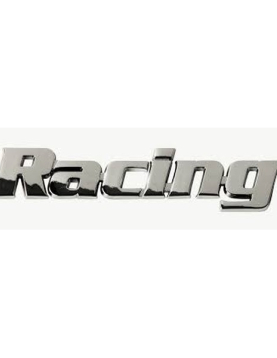 EMBLEMA RACING CROMADO