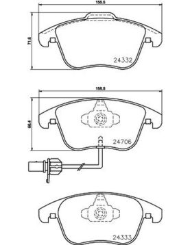 PASTILHAS = MDB2952 MDB2973 (MOTAQUIP)