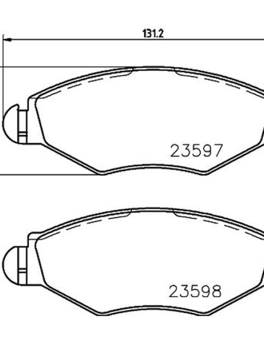 PASTILHAS DE TRAVAO = MDB2131 ADN142122 ADP154217 (MOTAQUIP)