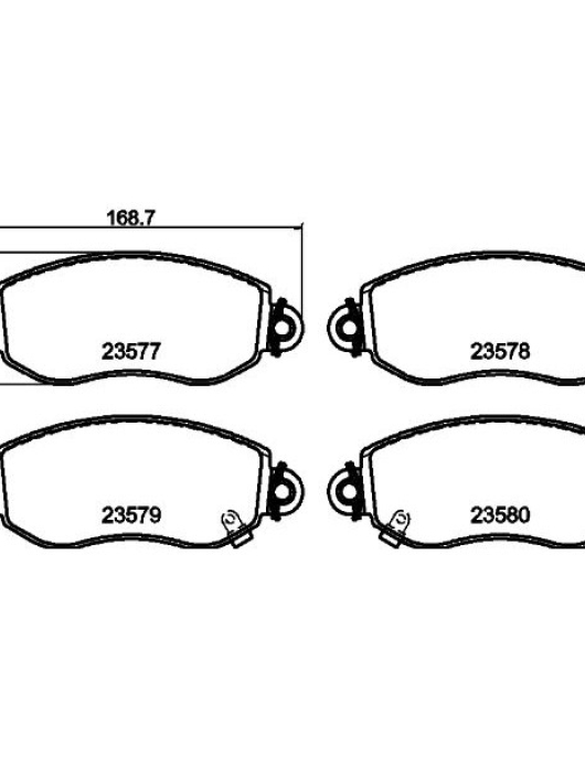 PASTILHAS = MDB2061 ADF124214 (MOTAQUIP)