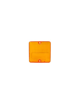 VIDRO DE FAROLIM QUADRADO LARANJA CANTER