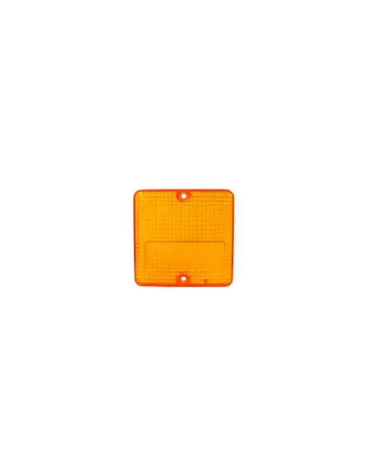 VIDRO DE FAROLIM QUADRADO LARANJA CANTER