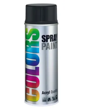 SPRAY RAL 9005 PRETO 400ml (MOTIP)