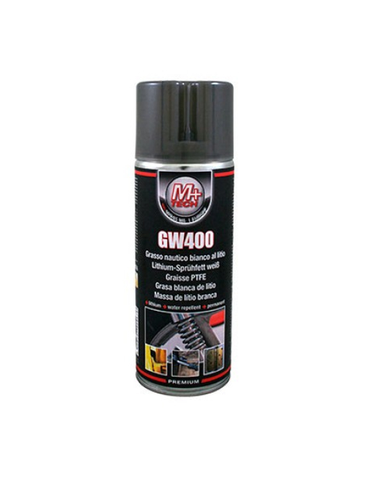 SPRAY DE MASSA LUBRIFICANTE BRANCA 400ml (M+)