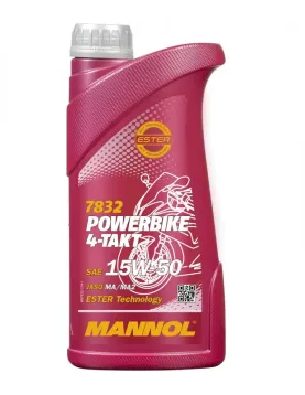 OLEO 15W50 POWERBIKE 4T 1Ltr C/ SIGOU (MANNOL)