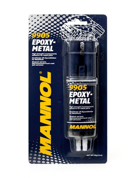 COLA EPOXY PARA METAL 30Gr/ 24Ml (MANNOL)