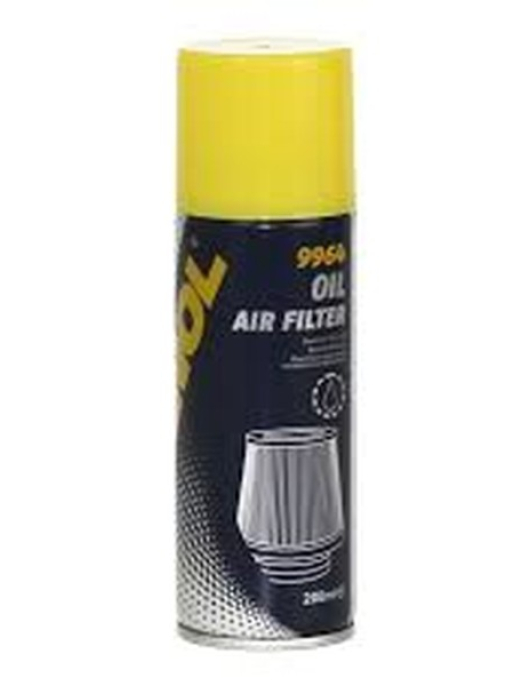 SPRAY DE OLEO PARA FILTRO DE AR 200ml (MANNOL)