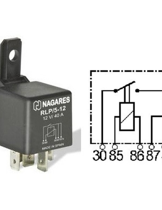 RELE 5 LIGAÇOES 12V 40A (MAHLE)