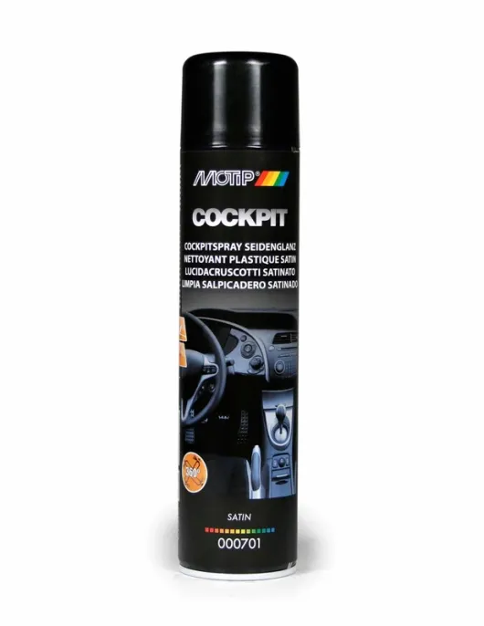 SPRAY COCKPIT MEIO BRILHO 600ml (MOTIP)