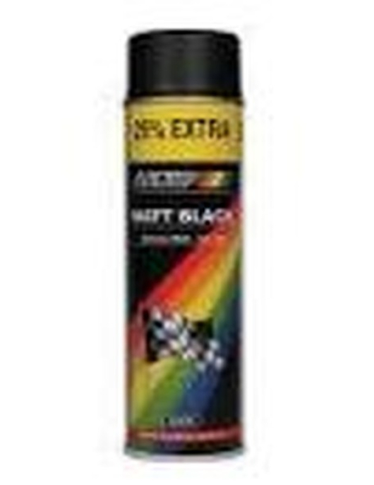 SPRAY PRETO MATE ACRILICO 500ml (MOTIP)