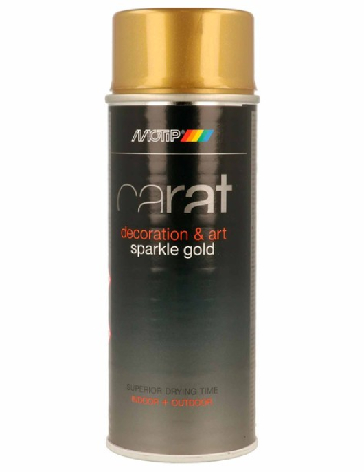 SPRAY DE TINTA OURO NOVO 400ml (MOTIP)