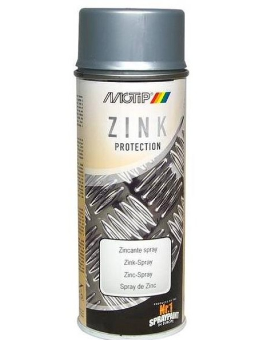 SPRAY DE ZINCO ALUMINIO 400ml (MOTIP)