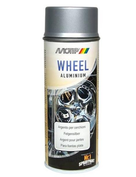 SPRAY DE JANTES PRATA 400ml (MOTIP)