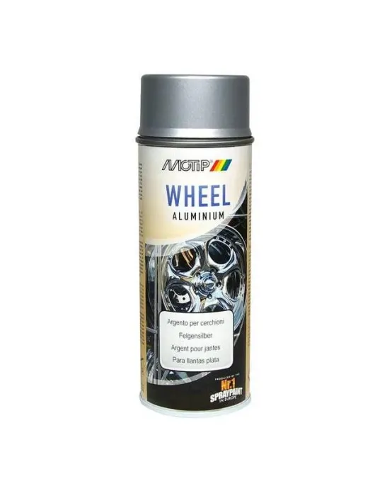 SPRAY DE JANTES PRATA 400ml (MOTIP)