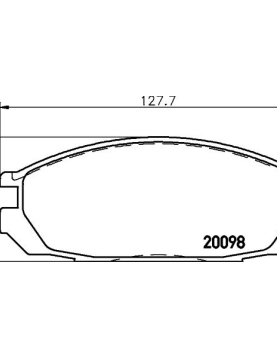 PASTILHAS = MDB1452 (JAPANPARTS)