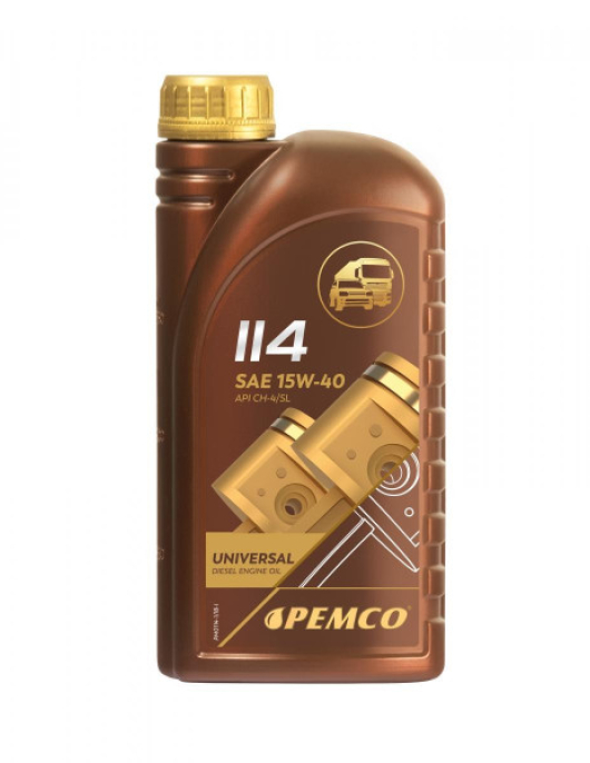 Óleo de motor Pemco 15W40 1L IDrive 114 C/ Sigou incluido