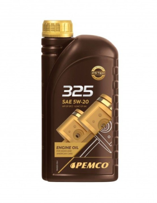 Óleo de motor Pemco 5W20 1L IDrive 325 C/ Sigou incluido