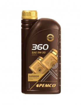 Óleo de motor Pemco 5W30 1L IDrive 360 C/ Sigou incluido