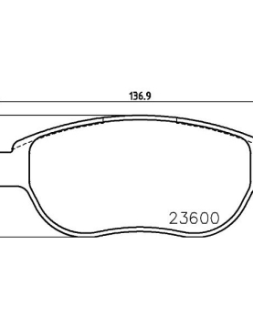 PASTILHAS DE TRAVAO = MDB2186 MDB2663 ADP154218 ADL144217 (MOTAQUIP)