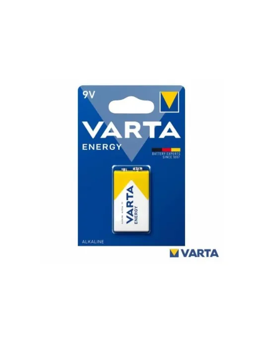 PILHA ALCALINA QUADRADA 9V (VARTA)