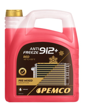 ANTI-CONGELANTE G12+ (-40/+125ºC) VERMELHO 5Ltr (PEMCO)