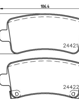 PASTILHAS = MDB2867 ADW194206 (JAPANPARTS)