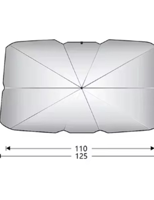 PARA SOL RETRATIL TAMANHO S (125X65mm)