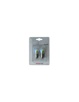 LAMPADAS CROMADAS DESCENTRADA PY21W 12V BAU15s (Chrome)