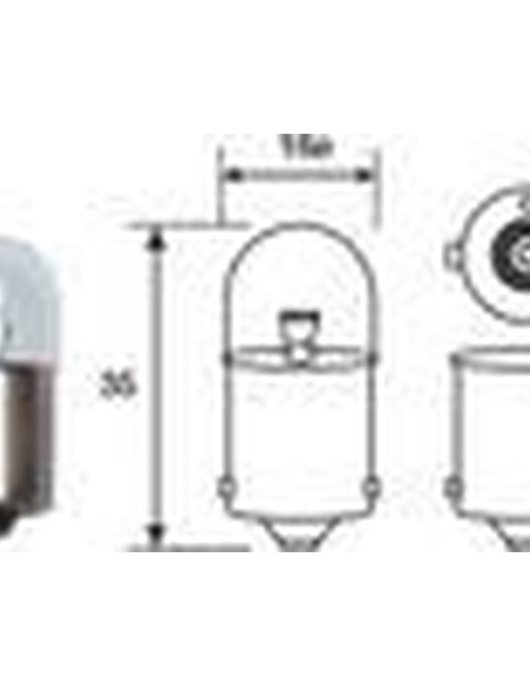 LAMPADA 12V 10W CASQ. GROSSO MAGNETI MARELLI