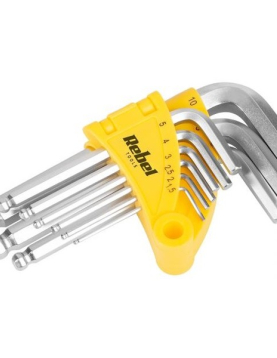 KIT DE CHAVES SEXTAVADAS (9 PCS) (REBEL)