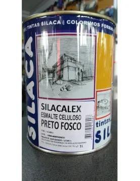 ESMALTE CELULOSO PRETO FOSCO 1Ltr