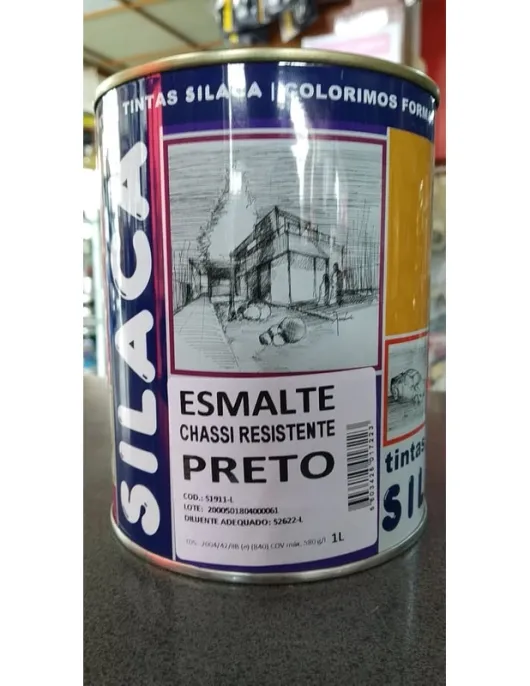 CHASSI PRETO RESISTENTE 1 L (SILACA)