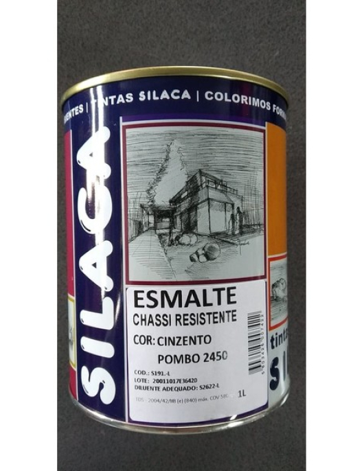 CHASSI RESISTENTE CINZA POMBO 1Ltr (SILACA)