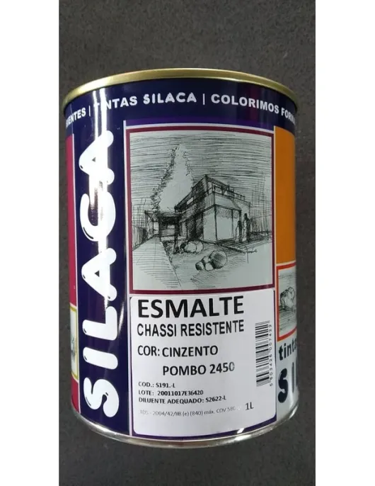 CHASSI RESISTENTE CINZA POMBO 1Ltr (SILACA)