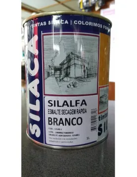 ESMALTE BRANCO SINTETICO 1L SILALFA