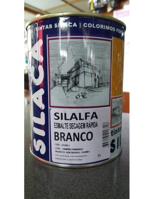 ESMALTE BRANCO SINTETICO 1L SILALFA