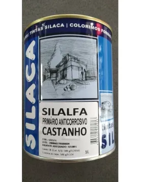 PRIMARIO CASTANHO 1L ANTICORROSIVO SILALFA (SILACA)