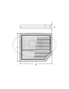 FILTRO DE HABITACULO = S3148C ADV182533 (SCT GERMANY)