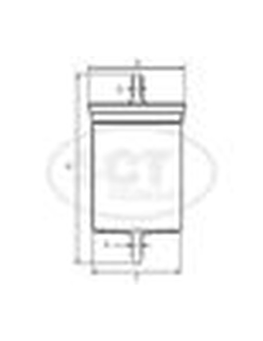 FILTRO DE GASOLEO = FP5932 FP5918 ADB112301 (SCT GERMANY)