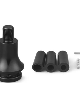 ADAPTADOR DE SUPORTE DE MANETE ALUMINIO PRETO