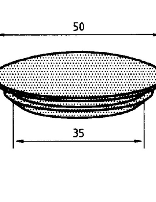 TAPA FUROS 36mm