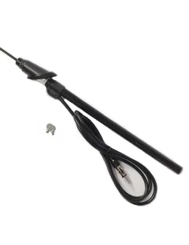 ANTENA DE GUARDA LAMAS TELESCOPICA  PRETA 52º