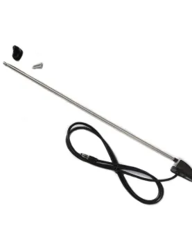 ANTENA DE PILAR CROMADA
