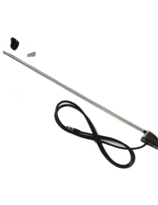ANTENA DE PILAR CROMADA